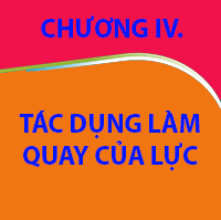 CHƯƠNG IV. TÁC DỤNG LÀM QUAY CỦA LỰC