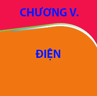 CHƯƠNG V. ĐIỆN