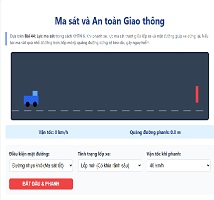 Lực ma sát trong an toàn giao thông