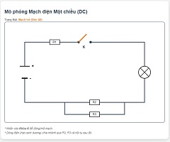 Sơ đồ mạch điện một chiều